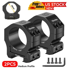 CVLIFE Optics Professional Rifle Scope Rings Mount - Upgraded Hardness Aluminum