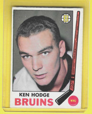 69-70 OPC* With Player Stamp**KEN HODGE**#27 (BOSTON BRUINS) BEAUTY CONDITION!!