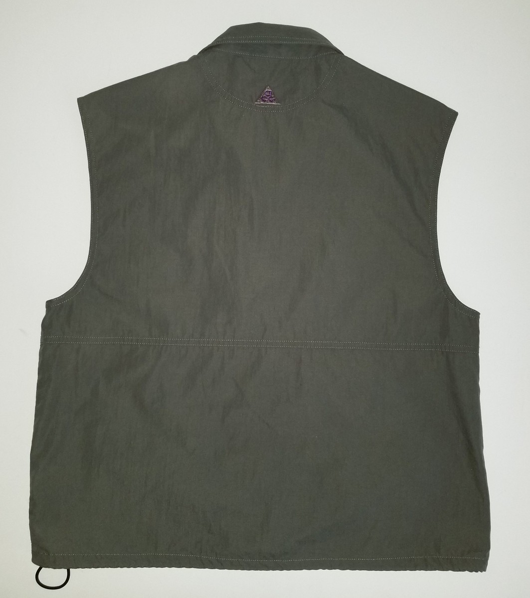 Nike ACG Vest Army Green Vintage 90s Tactical Utility Spell Nike ACG Vest Army Green Vintage 90s Tactical Utility Spell