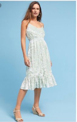 seagrass bridesmaid dresses Wrap Tie Satin Bridesmaid Dress - Moss Green