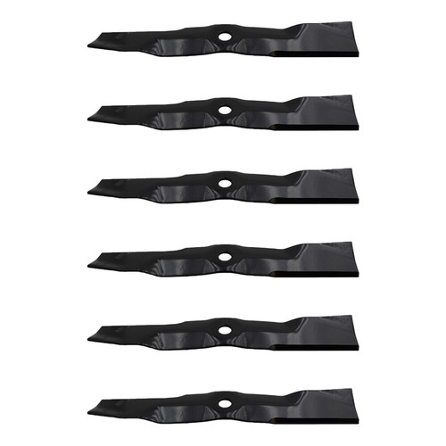 6 PACK Commercial 48" XHT mower blades to fit John DeereM127500 M127673 M145476 - Picture 6 of 10
