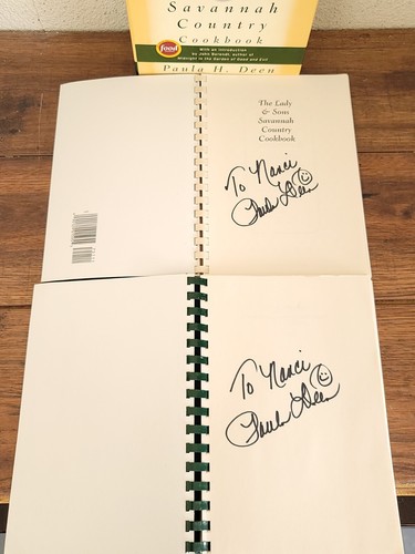 SIGNED The Lady and Sons 1 & 2 Savannah Country Cookbook Both by Paula Deen - Imagen 2 de 8
