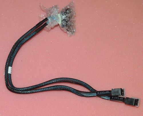 DELL POWEREDGE R730 SAS TO DUAL MINI SAS HD CABLE 06TFJ5 6TFJ5 - 第 2/3 張圖片