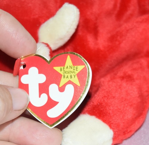 Ty Beanie Baby Snort Red Bull PE Pellets 1995 - Picture 5 of 7