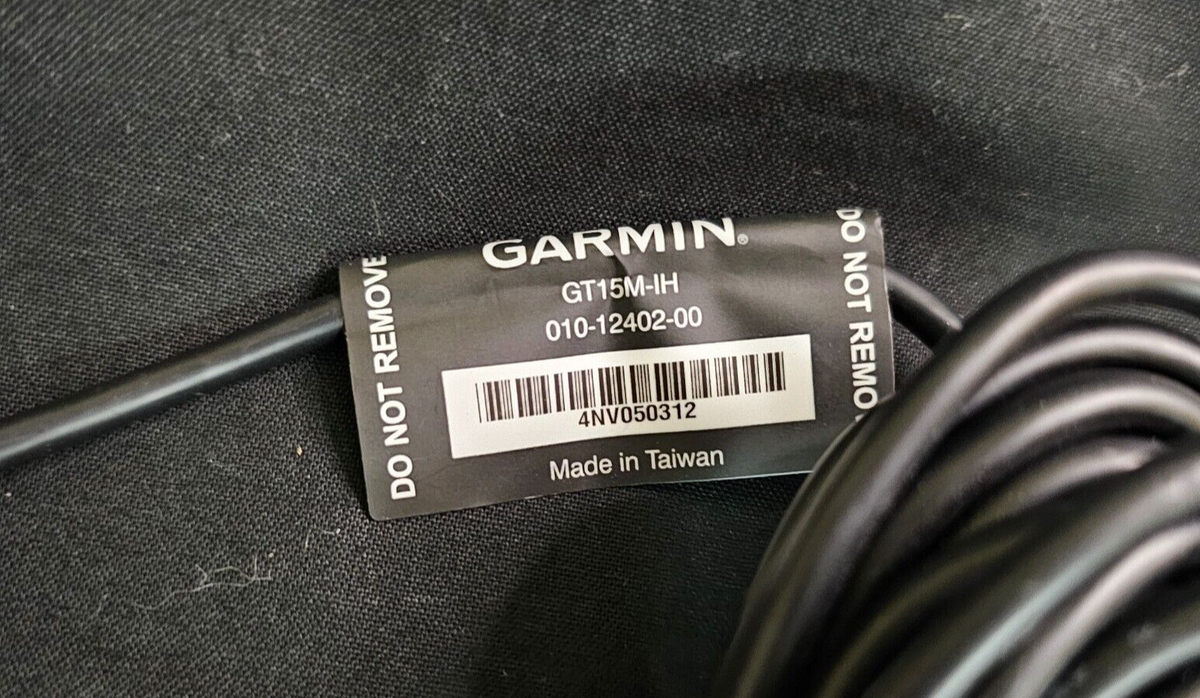 Garmin Gt15M-Ih Transducer 010-12402-00 In Hull 5/8 Pin Open Box 
