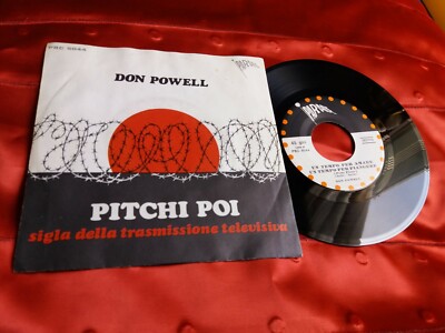 DON POWEL PITCHI DANN EINMAL ZU LIEBEN EINMAL WEINEN ITALIEN 45 Umdrehungen 7'' EX++