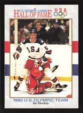 1991 Impel U.S. Olympic Hall of Fame #65 1980 U.S. Olympic Hockey Team - USA