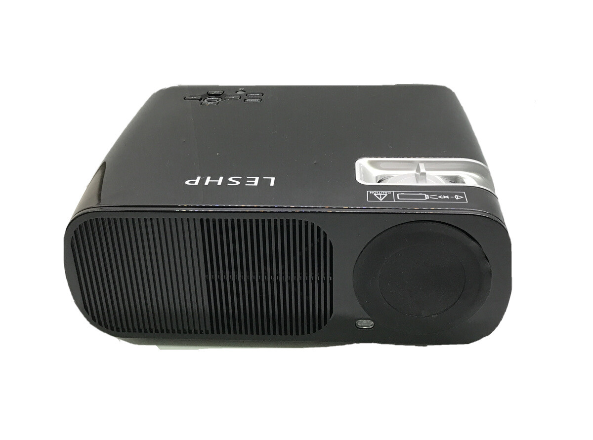 LESHP Multi-media LED Video Projector 1080P HD For Office Home Cinema Theater ~