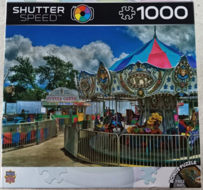 Joyride Carousel 1000 piece Jigsaw Puzzle Master Pieces Shutter Speed