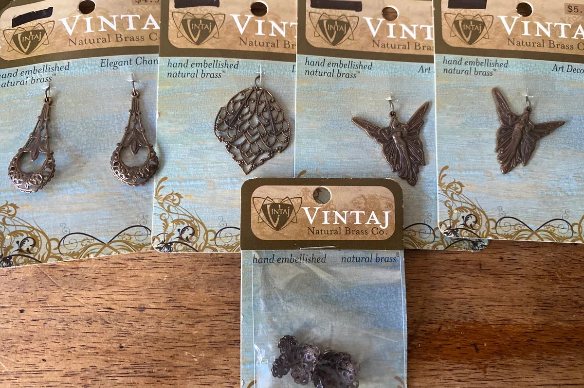 Vintaj brass on sale jewelry findings