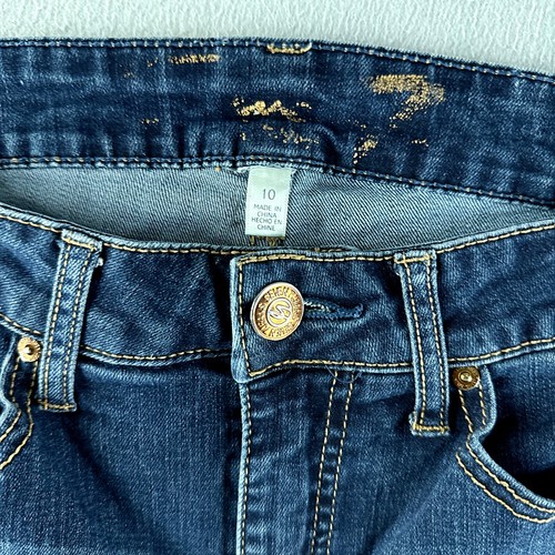 Seven7 Women Jeans Blue Tag Size 10 (31x28) High Rise Skinny Stretch Denim - Picture 11 of 15
