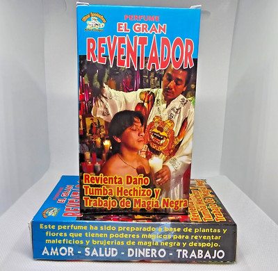 REVENTADOR PERFUME REVIENTA DAÑO TUMBA HECHIZO ELIMINA ENERGIAS NEGATIVAS 1PC