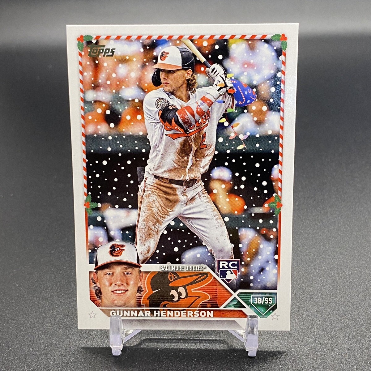 SSP! 🚨2023 Topps Holiday Gunnar Henderson RC Baltimore