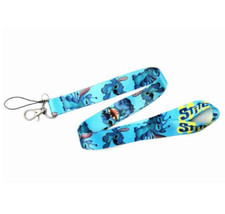10pcs Popular cartoon stitch Lanyard For Bus subway ID Card KeyChain Holder gif