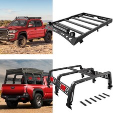 Top Roof Rack Bed Rack Cargo Luggage Carrier Basket For Toyota Tacoma 2005-2023 Top Roof Rack Bed Rack Cargo Luggage Carrier Basket For Toyota Tacoma 2005-2023