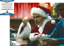 BILLY BOB THORNTON SIGNED 'BAD SANTA' 8x10 MOVIE PHOTO C PROOF BECKETT COA BAS