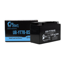 12V, 6Ah Battery for 2004 Yamaha YFZ450 450CC, ATV