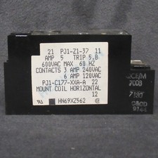 ~Discount HVAC~ CP-HN69XZ562 - Carrier - Overload Relay 6/3A @ 120/240V