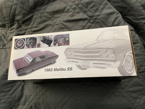 Lane Exact Detail 1965 Chevy Malibu SS Madeira Maroon Richard Cumming CoA 1:18 - Picture 2 of 7
