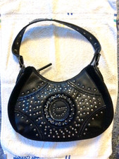 Borsa Byblos blu nerain pelle