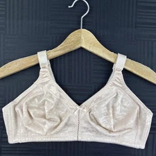 Bali Comfort U Double Support Womens 40C Beige Wire Free Full Coverage Bra 3372