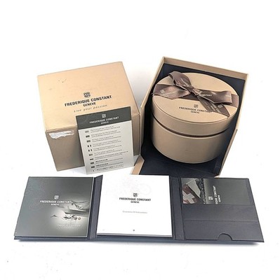 Frederique Constant Watch Box with International Warranty Card