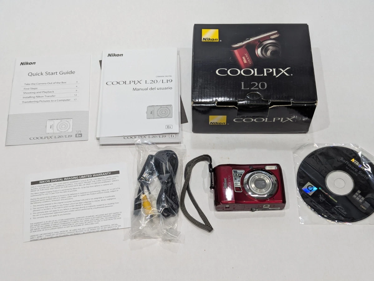 Nikon Coolpix L20 Digital Cameras for Sale | Shop New & Used