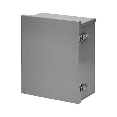 HOFFMAN A16R166HCLO Enclosure,Mtlc,16In.Hx 16In.Wx6In.D 32FC26