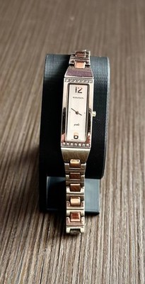 Romanson Giselle Women s Watch RM4113QL 23K Gold Plated Sapphire Crystal Swiss