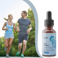 Magnesium Glycinate Drops for Stress Relief and Calm LUV Zen Drops 