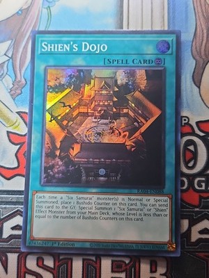 Shien's Dojo RA04-EN088 Super Rare 1st Edition NM 