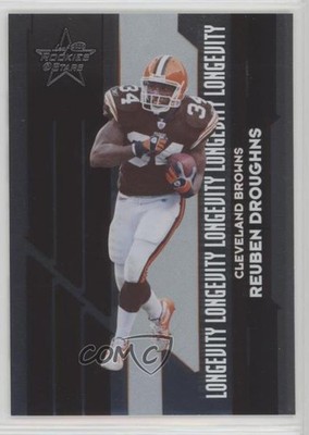 2006 Leaf Rookies & Stars Longevity Parallel 66/199 Reuben Droughns #27 1k3