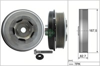 Schaeffler INA Riemenscheibensatz Kurbelwelle 544 0601 20 FüR Mercedes Klasse GL