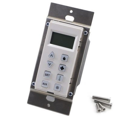 HTI-12-007 Wall Switch Key Pad Control Assembly for Quadra-Fire, white 