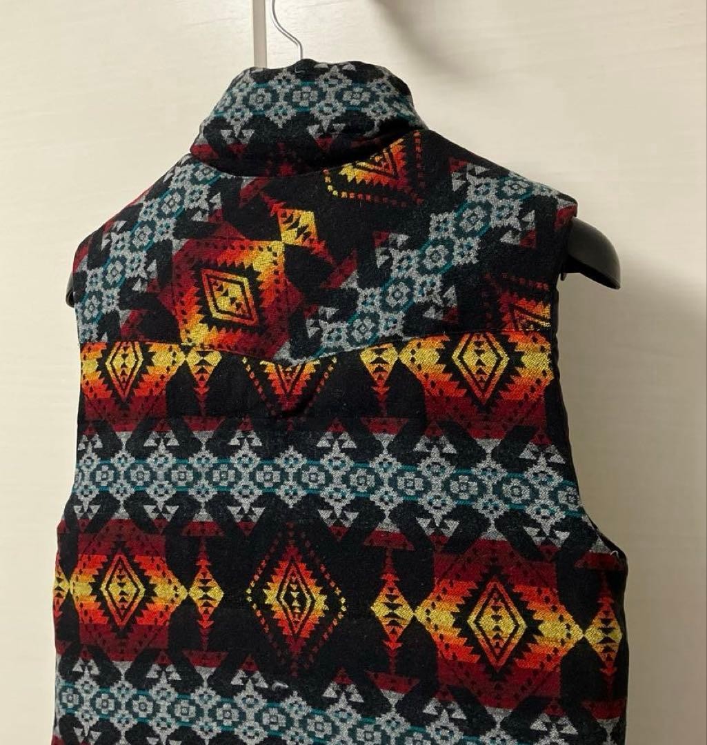 PENDLETON Native American Pattern Men's Black Dow… - image 3