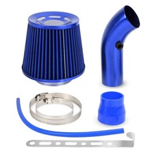 3 Cold Air Intake Kit Aluminum Automotive Cold Air Intake Pipe Filter Induc...