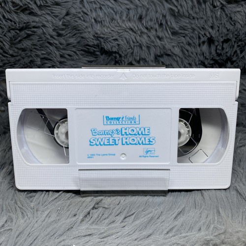 Barney Bonus Videos Home Sweet Homes & Barney's Birthday 2 VHS Tape Set PBS Rare - Picture 9 of 9