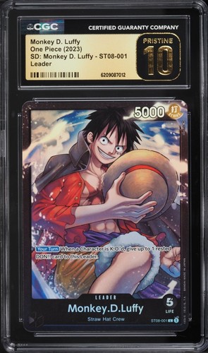 Monkey.D.Luffy graded CGC 10 for sale on eBay