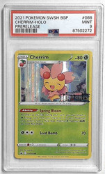 Cherrim SWSH088 Prerelease Holo Pokemon Sword & Shield Black Star Promo