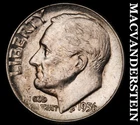 1956 Roosevelt Dime- Silver- Scarce Better Date No Reserve #J6299