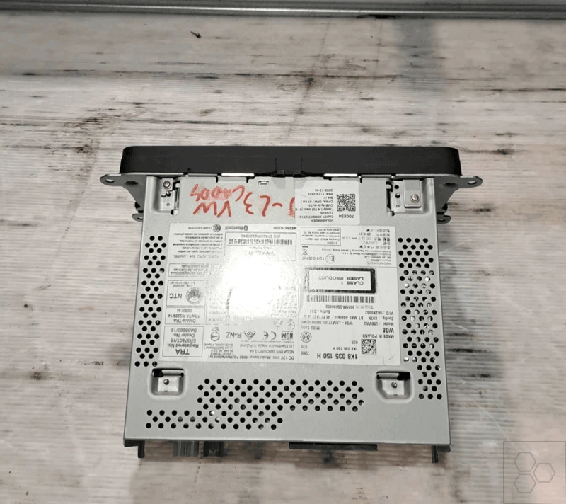 DISPLAY MULTIFUNZIONE per VOLKSWAGEN SHARAN (7N2) 2.0 70ce54 1K8035150B - Immagine 2 di 4