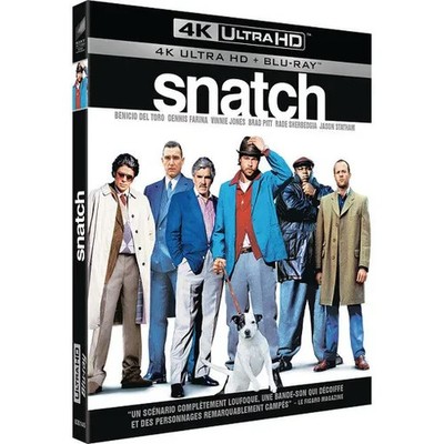 SNATCH (Guy Ritchie - Brad Pitt - Benicio Del Toro) 4K + Bluray / NEU & VERSIEGELT