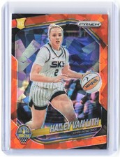 2025 Panini WNBA Prizm Hailey Van Lith #2 Orange Ice RC Chicago Sky