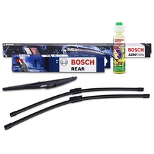 BOSCH AEROTWIN SCHEIBENWISCHER+HECKWISCHER+SCHEIBENREINIGER FÜR PEUGEOT 