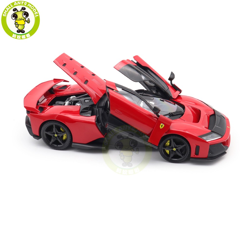 1/18 Ferrari F80 Bburago 16917 Red Signature Series Diecast Model