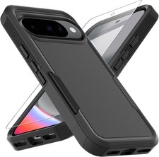 for Pixel 10 Case, Military Grade Drop Tested with HD Screen Protector, Dual L