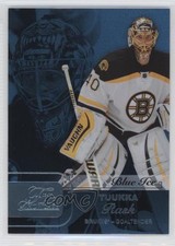2015-16 Upper Deck Fleer Showcase Flair Row 1 Blue Ice 72/99 Tuukka Rask #16 2a8