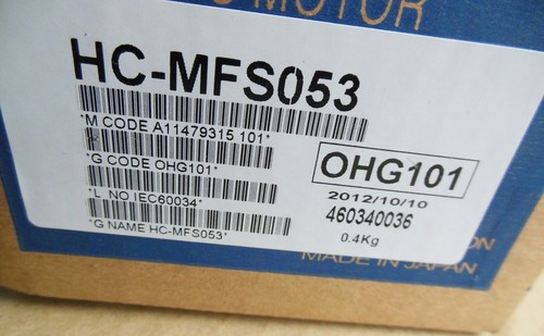 1 pezzo nuovo servomotore Mitsubishi HC-MFS053 HCMFS053 spedizione veloce IVA gratuita USA - Foto 2 di 2