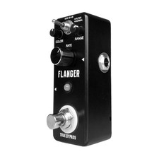 Rowin LN-312 Klassisches Analoges Flanger-Gitarreneffektpedal Mit True Bypass
