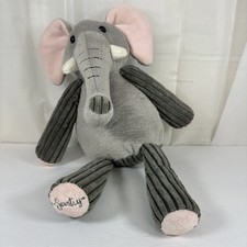 Scentsy Buddy Gray Ollie the Elephant 16" Plush Stuffed Animal With Pack